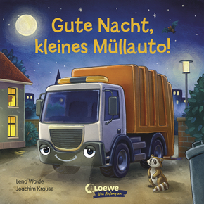 Gute Nacht, kleines Müllauto!