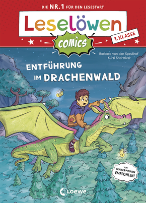 Leselöwen Comics 1. Klasse - Entführung im Drachenwald