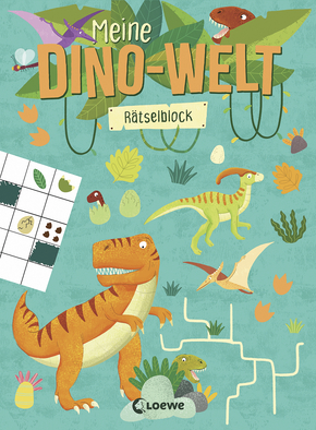 Meine Dino-Welt - Rätselblock