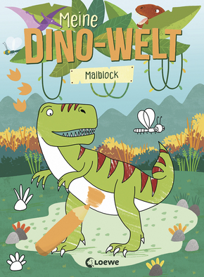 Meine Dino-Welt - Malblock