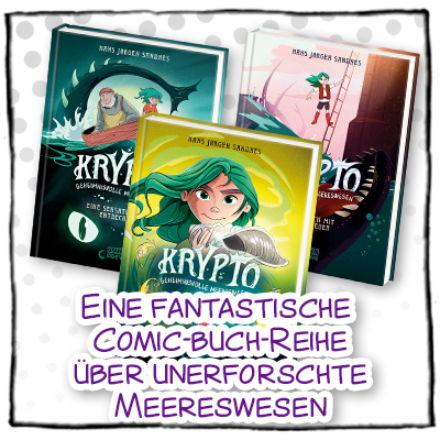 Eine faszinierende Comicbuchreihe über Seeungeheuer und die Natur