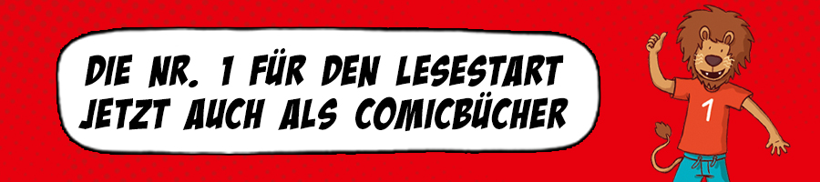 Teaser für die neuen Leselöwen-Comics