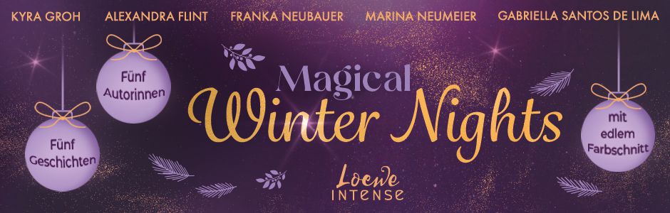 Teaser zu Magical Winter Nights dem neuen Anthologie New Adult Winterroman