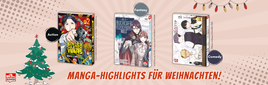 Unsere Manga-Highlights für Weihnachten! 