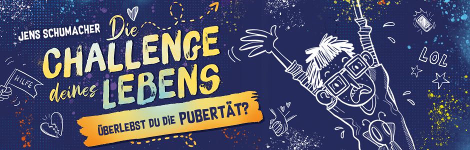 Die Challenge deines Lebens ist ein überraschendes und spannendes Entscheidungsbuch mit hohem Wiederspielwert für Pre-Teens ab 11 Jahren.